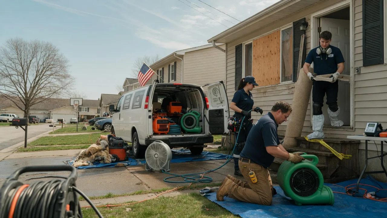 Water Damage Restoration in Alsip, IL near me